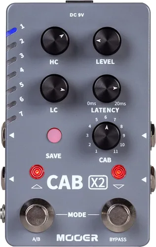 Vista 8 de Pedal de guitarra con máquina de batería MOOER con 121 ritmos de batería, 11 estilos musicales, 7 ranuras de ritmo, función de relleno, botón