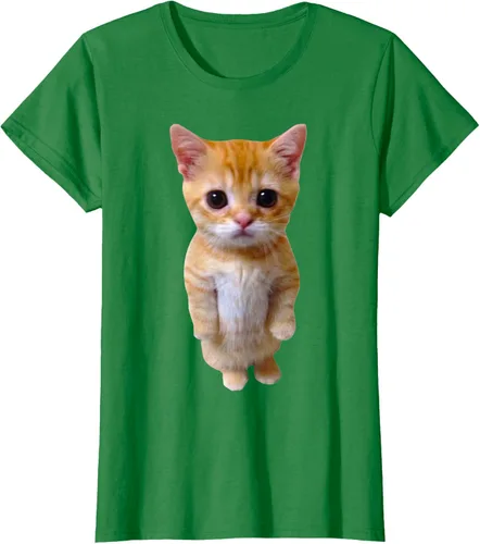 Vista 35 de El Gato Meme Sad Crying Cat Munchkin Kitty Meme Camiseta de moda Small Negro