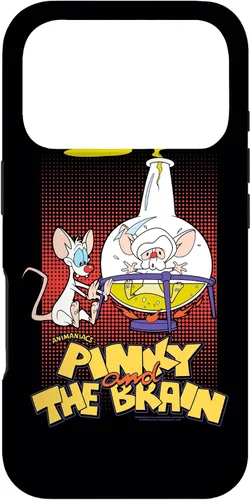 Vista 30 de Pinky and the Brain Lab Flask Case for iPhone 17