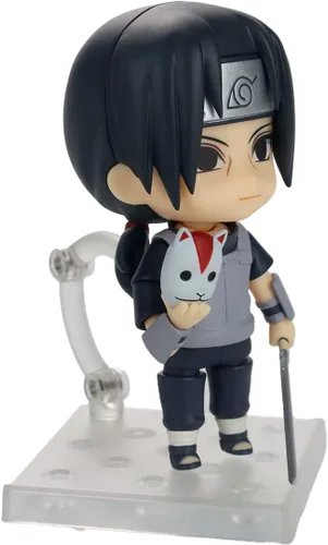 Vista 4 de Good Smile Naruto Shippuden: Itachi Uchiha (versión Black Ops) Nendoroid Figura de acción multicolor