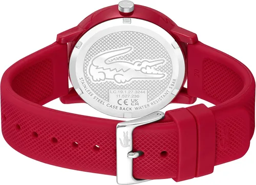 Vista 3 de Lacoste1212 Mens Quartz Plastic and Silicone Strap Watch