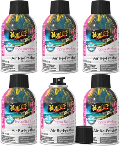 Vista 10 de Meguiar's Refrescante de aire para todo el automóvil, aerosol de 2 onzas, 6