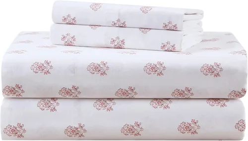 Vista 24 de Comfort Spaces - Sábanas con fundas de almohada Paisley Multi
