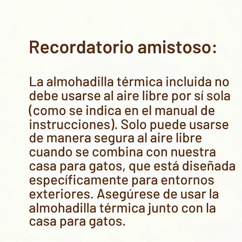 Vista 9 de Casa para gatos climatizada al aire libre para exteriores: aislamiento de invierno resistente a la intemperie 30 "x 14" × 20 " refugio