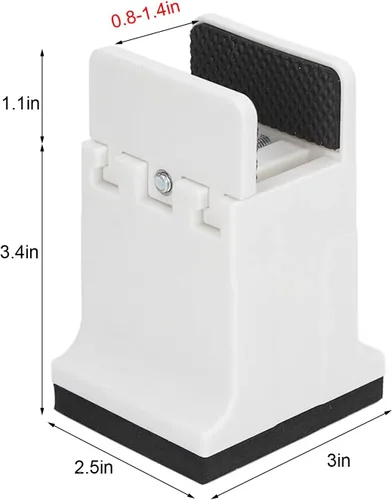 Vista 11 de 4 elevadores de cama, elevador de goma para muebles, bloques de cama elevados, elevadores de sofá, mesa de escritorio, almohadillas de elevación