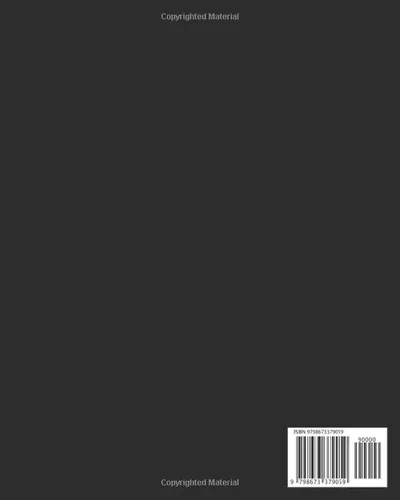 Vista 2 de Sketch Book Notebook, Writing, Painting, Sketching or Doodling 100 Pages 8 x 10 . Blank Paper Drawing and Write Journal (V1)