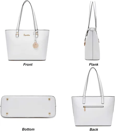 Vista 2 de Soperwillton - Juego de bolsas para mujer a la moda, 5