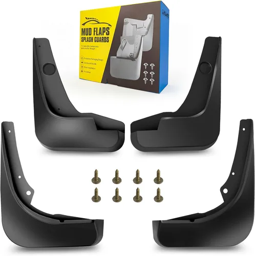 Vista 17 de Aleta de lodo Compatible con 2009-2010 Do-dge Ram 1500/2500/3500, 11-18 Ram 1500/2500/3500, Compatible con ruedas traseras simples, No es compatible