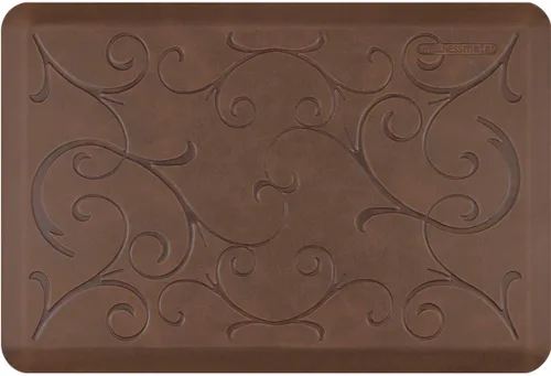 Vista 9 de WellnessMats Bella Collection - Tapete antifatiga de poliuretano, almohadilla de soporte ergonómica para el hogar, cocina, garaje, escritorio de pie