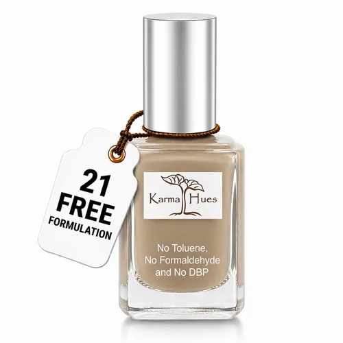 Vista 13 de Karma Naturals Esmalte de uñas – No tóxico, vegano y libre de crueldad (Creme Brulee, 0.43 onzas líquidas)