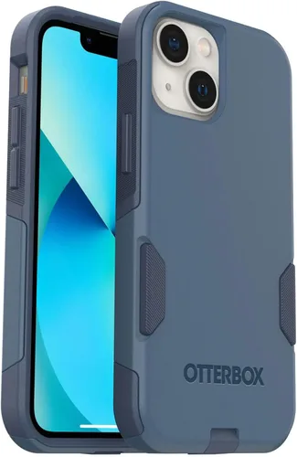 Vista 8 de OtterBox Funda para iPhone 13 mini y iPhone 12 mini Commuter Series, color negro, delgada y resistente, apta para bolsillo, con protección de puerto