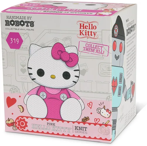 Vista 6 de Handmade by Robots - Hello Kitty y sus amigos - Hello Kitty #319 (rosa)