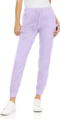 Vista 13 de MediChic Mini Marilyn - Pantalones médicos tipo deportivo, con cintura elástica en 4 direcciones y cuatro bolsillos Negro