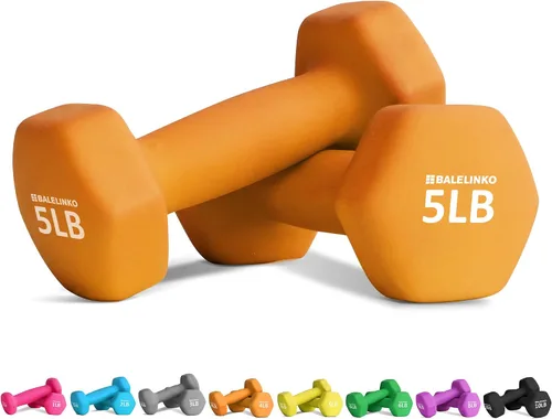 Vista 41 de Balelinko Equipo de Gimnasio en Casa, Entrenamiento de Fuerza, Pérdida de Peso, Pesos para Pilates, Yoga, Pesos para Mujeres, Hombres, Personas