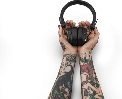 Vista 11 de Marshall Major IV - Auriculares de diadema Bluetooth, color negro