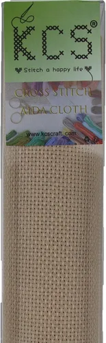 Vista 136 de KCS 2 cajas de tela de costura de algodón para punto de cruz de 15 x 18 pulgadas (blanco antiguo, 11 unidades)