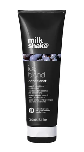 Vista 10 de milk_shake Icy Blond Conditioner Mutes Yellow Tones in Blond Hair