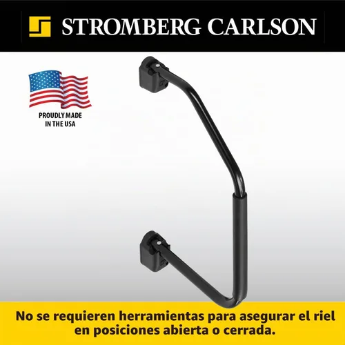 Vista 4 de Stromberg Carlson (AM-200) Lend-A-Hand. Manija de asistencia blanca con agarre de espuma
