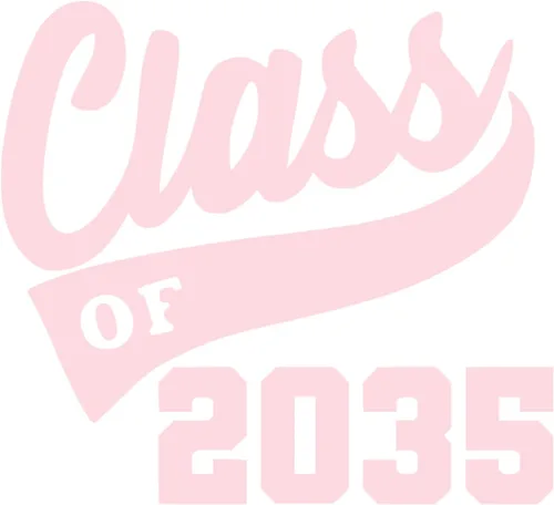 Vista 29 de Senior 2035 Iron On Transfer for Shirts, Black
