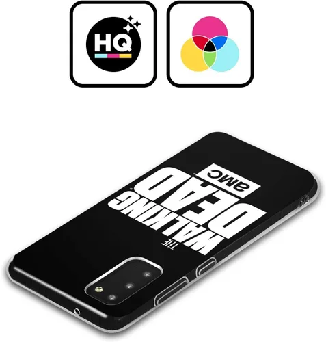 Vista 2 de Head Case Designs Carcasa de gel suave con logotipo AMC The Walking Dead Black compatible con Samsung Galaxy A13 5G (2021)