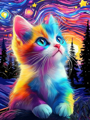 Vista 12 de Kits de arte de diamantes para adultos, kits de pintura de diamantes para adultos, pintura de arte de diamantes para perros con diamantes