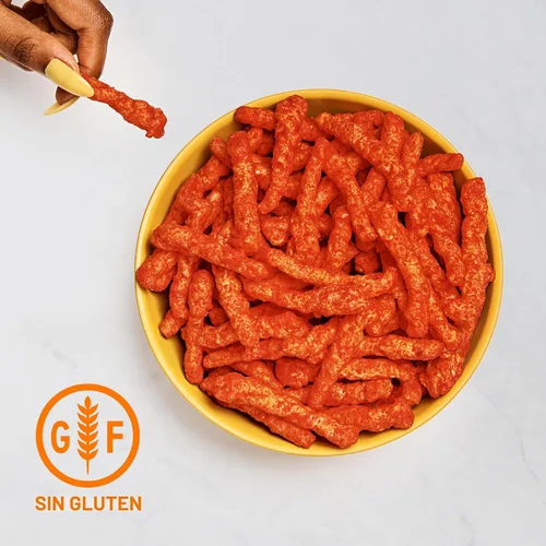 Vista 4 de Cheetos Snacks con sabor a queso, Flamin' Hot Crunchy, 1 onza (paquete de 40)