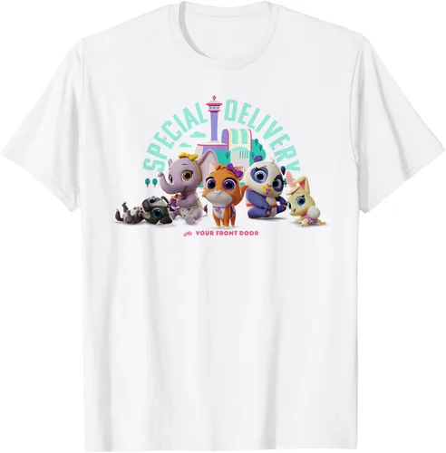 Vista 63 de Disney Camiseta de entrega especial Junior T.O.T.S, Negro, S