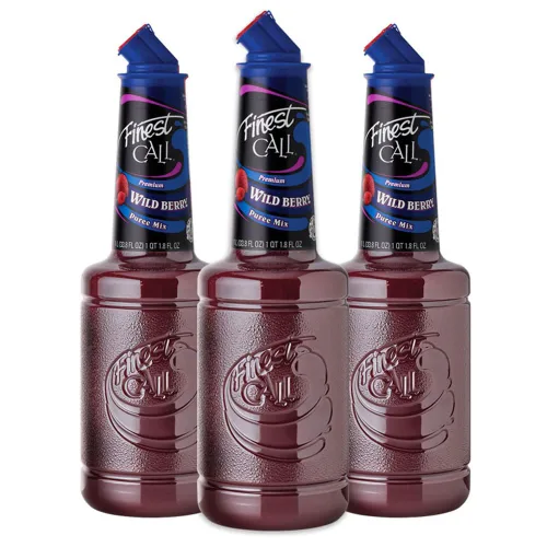 Vista 7 de Finest Call Mezcla de bebida de puré de bayas silvestres premium, botella