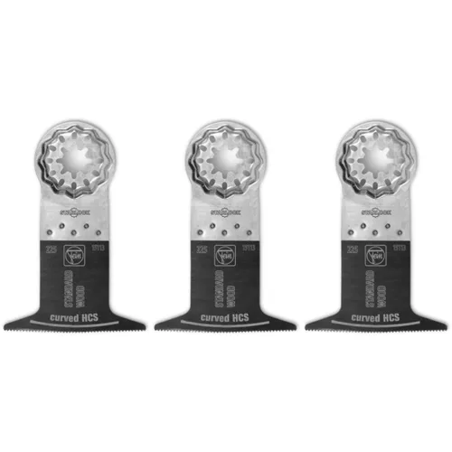 Vista 12 de Fein Starlock 6350222727260 - Hoja de sierra curvada estándar E-Cut, corte de precisión para madera, paneles de yeso y plásticos con dientes