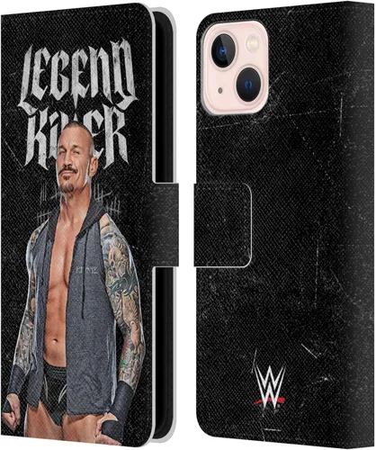 Vista 9 de Head Case Designs Officially Licensed WWE in My Veins Randy Orton Leather Wallet Case Compatible with Apple iPhone 11
