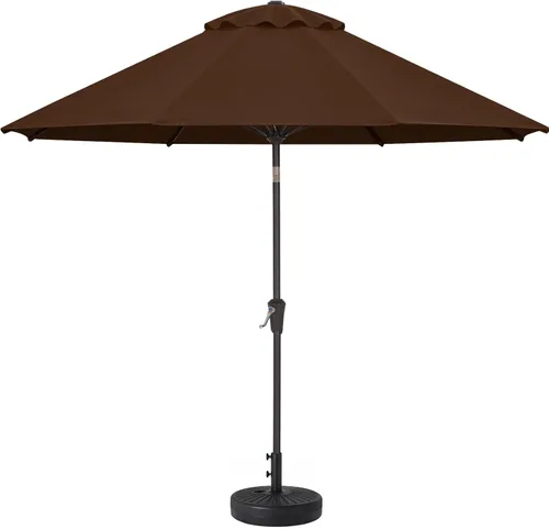 Vista 51 de ABCCANOPY 7.5FT Patio Umbrella Outdoor 6 RibsTable Umbrella(Brown)