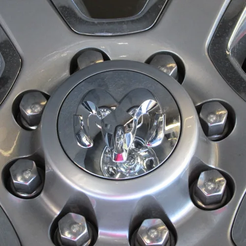 Vista 6 de Dodge Ram 2500 3500 Chrome Ram cabeza logo tapa central NUEVO OEM MOPAR RAM