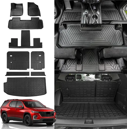 Vista 20 de Rongtaod Alfombrillas de Piso Compatibles con Honda CRV 2023 2024 2025 2026 Forro de Maletero Forro de Carga Alfombrilla de Carga Protector