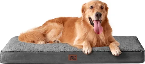 Vista 34 de EHEYCIGA Camas ortopédicas para perros, cama para perros con funda extraíble lavable, todos los tamaños de perros