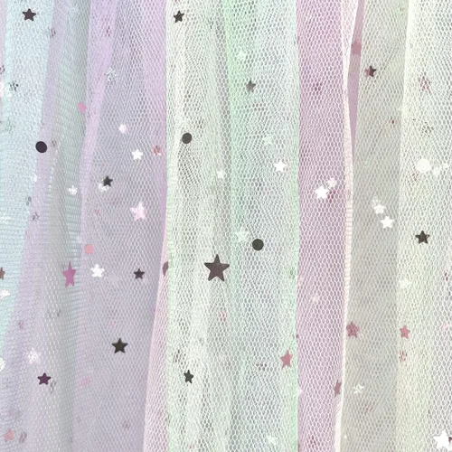 Vista 6 de FKKFYY Capa de arcoíris para niña princesa