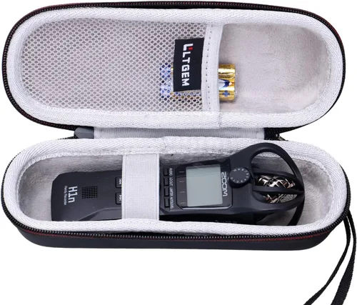 Vista 4 de LTGEM EVA Estuche de transporte duro para Zoom H1essential/Zoom H1n/H1 Handy Portable Digital Recorder