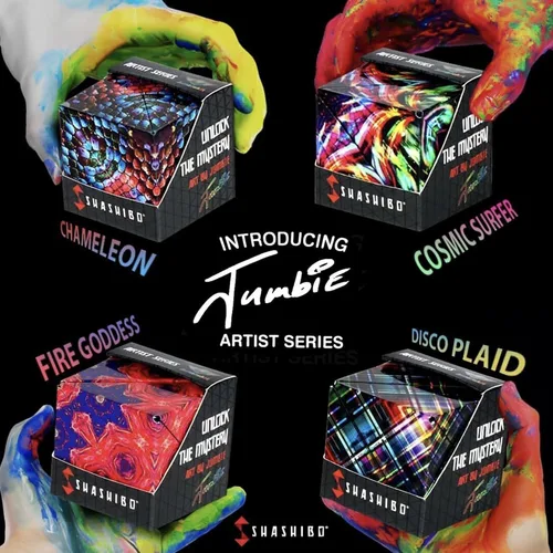 Vista 9 de SHASHIBO Paquete de 4 - Cosmic Surfer, The Chameleon, Disco Plaid y Fire Goddes