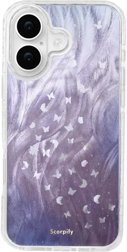 Vista 59 de SCORPIFY - Funda para iPhone 17 Pro Max Leopardo negro transparente LP-Negro Transparente Leopardo