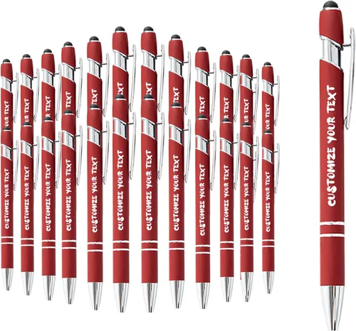 Vista 57 de AIFLM Bolígrafos personalizados con nombre a granel hasta 500 unidades de bolígrafos grabados gratis con tu nombre y texto para negocios