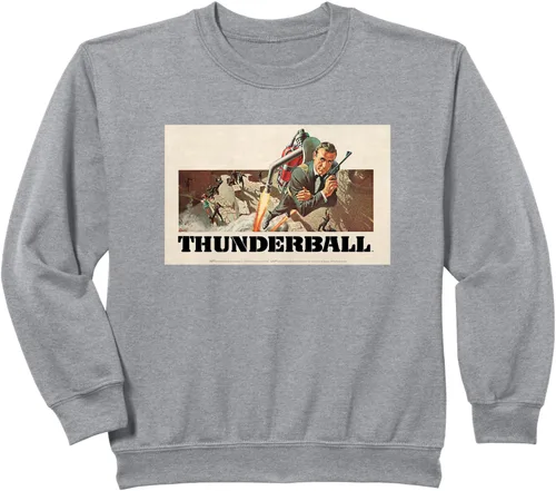 Vista 9 de Official James Bond 007 Sudadera Thunderball, Negro