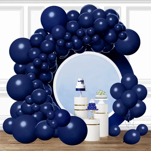 Vista 7 de Globos de confeti negro y plateado, 50 unidades de 12 pulgadas, unisex, adultos, fiesta, celebración general, negro y plateado, redondos