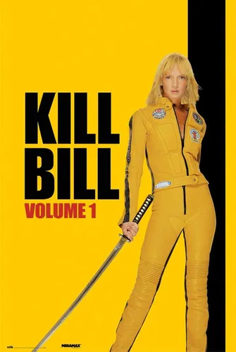 Vista 10 de POSTER STOP ONLINE Kill Bill Volume 1 - Póster de película (estilo regular, mamba negra y katana) (tamaño: 24 x 36 pulgadas) (póster laminado)