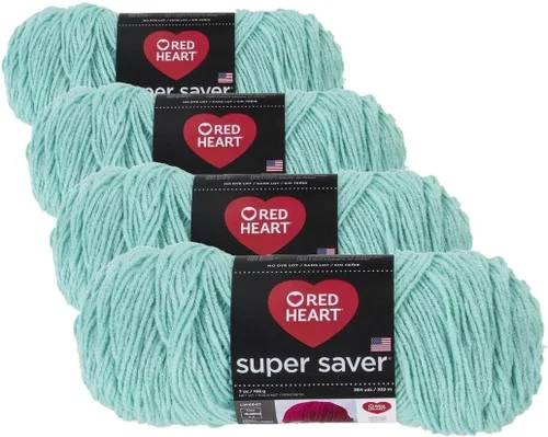 Vista 58 de RED HEART Hilo Comfort Shimmers, ópalo blanco
