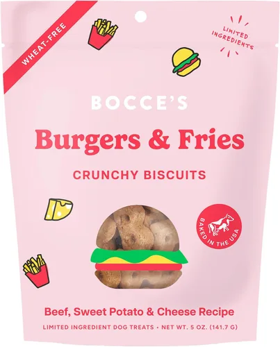 Vista 7 de Bocce's Bakery Bac'n Nutty Flavor Crunchy Biscuits - Golosinas para perros