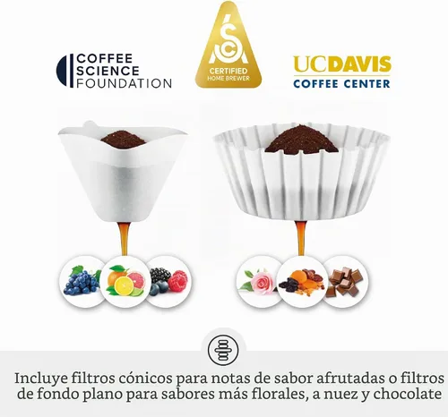 Vista 10 de Breville Máquina de café de goteo Luxe BDC415BTR, trufa negra, jarra de vidrio