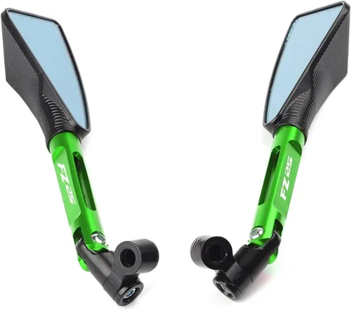 Vista 11 de Accesorios para Yamaha FZ25 FZ-25 Accesorios universales de motocicleta CNC Aluminio Vista trasera 0.315 in 0.394 in Espejo retrovisor lateral