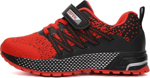 Vista 4 de KUBUA - Zapatos deportivos para niños y niñas tenis para correr ligeros transpirables deportivos y atléticos