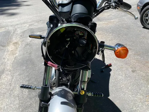 Vista 6 de Luces intermitentes para motocicleta, indicador de señal de giro secuencial, lámpara LED color ámbar (Paquete de 2)