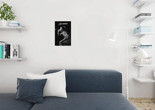 Vista 4 de Póster de XXXtentacion en etapa en blanco y negro XXXtentacion Merch Bad Vibes Forever XXX 17 Arte de álbum Skins Trap Music Estética XXXtenations