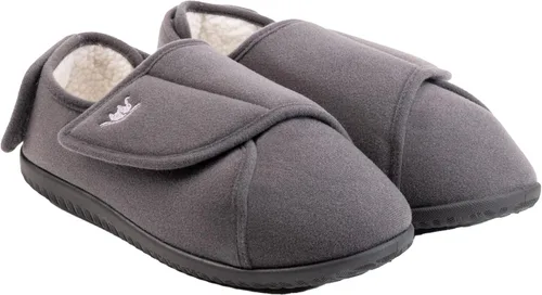 Vista 10 de EuropeanSoftest - Pantuflas clásicas con forro de rizo francés para mujer, con espuma viscoelástica 80-D, transpirables, lavables, para interiores